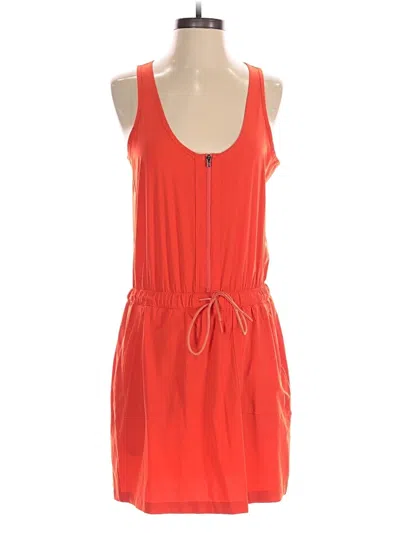 Pre-owned Athleta Romper In Orange