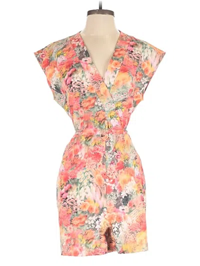 Pre-owned Athleta Romper In Orange