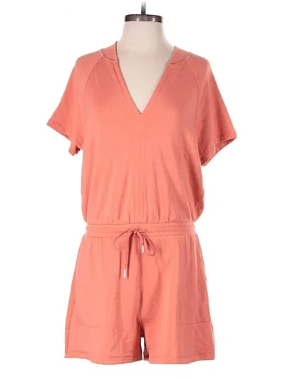 Pre-owned Athleta Romper In Orange