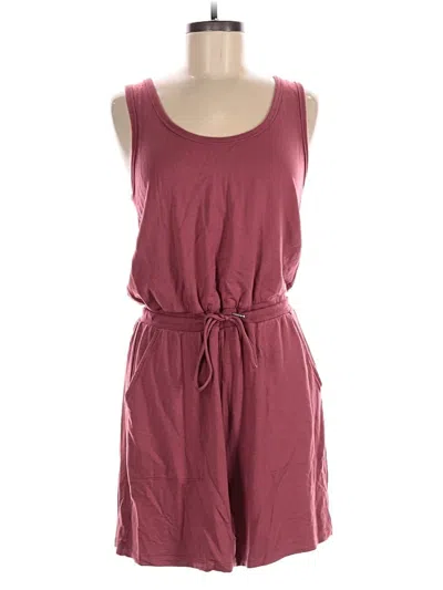 Pre-owned Athleta Romper In Pink