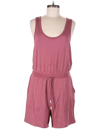 Pre-owned Athleta Romper In Pink