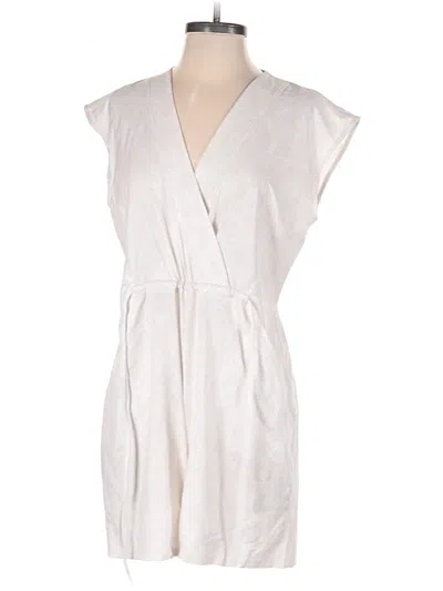 Pre-owned Athleta Romper In White