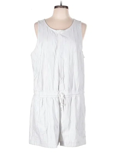Pre-owned Athleta Romper In White