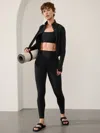 Athleta Salutation Crop Jacket In Black