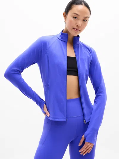 Athleta Salutation Jacket 2.0 In Blue