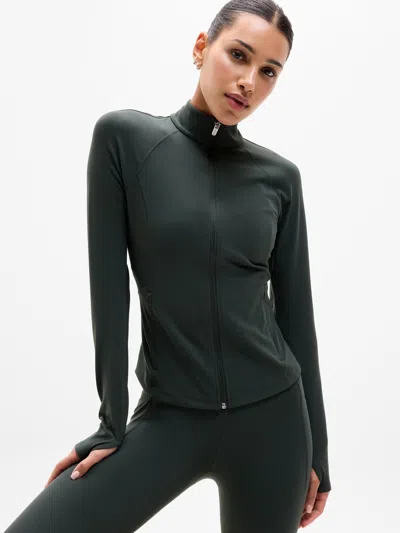 Athleta Salutation Jacket 2.0 In Green