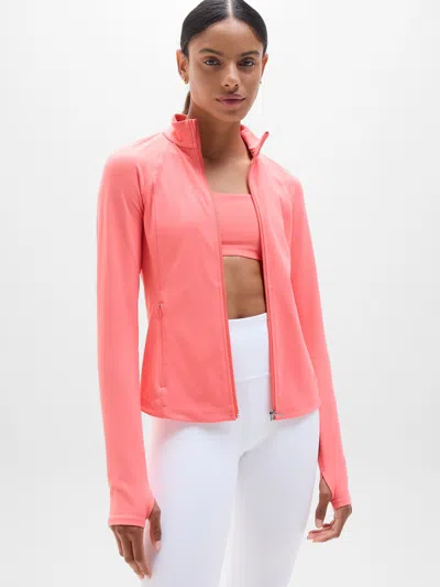 Athleta Salutation Jacket 2.0 In Mimosa Pink