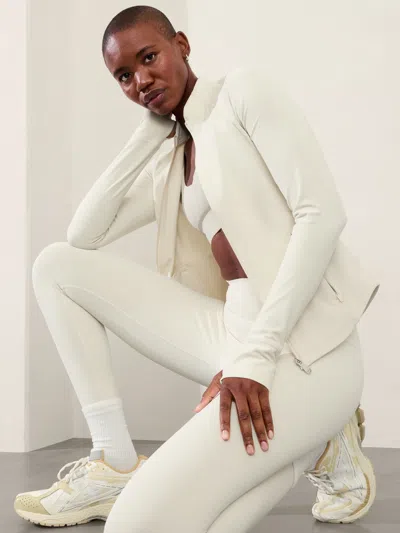 Athleta Salutation Jacket In Bone
