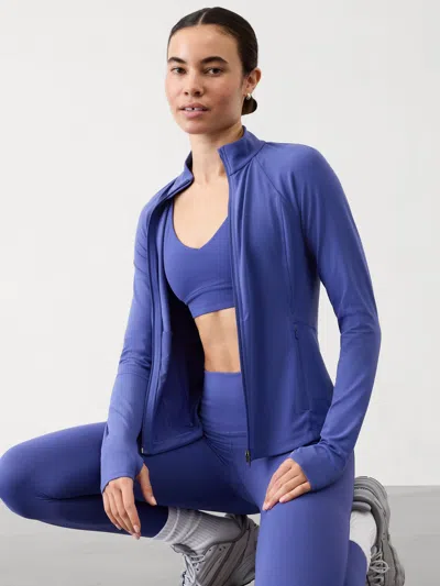Athleta Salutation Jacket In Dusk