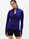 Athleta Salutation Jacket In Blue