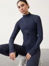 Athleta Salutation Jacket In Navy