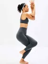 Athleta Salutation Stash High Rise 7/8 Legging In Gray