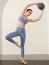 Athleta Salutation Stash High Rise 7/8 Legging In Shadow Blue