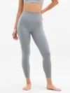 Athleta Salutation Stash High Rise 7/8 Legging In Silver
