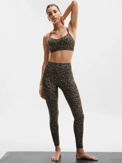 Athleta Salutation Stash High Rise Legging In Reese Animal Print