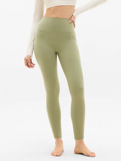 Athleta Salutation Stash High Rise Pop Stitch 7/8 Legging