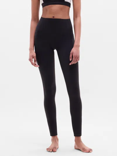 Athleta Salutation Stash Smooth Rise Legging In Black