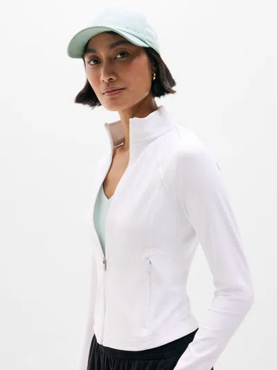 Athleta Sateen Cap In White
