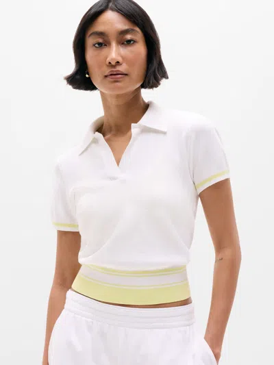 Athleta Seamless Polo Tee Sweater