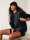 Athleta Seasoft Crewneck Sweatshirt In Black
