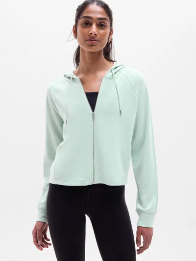 Athleta Seasoft Crop Full Zip