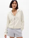 Athleta Seasoft Full Zip In White