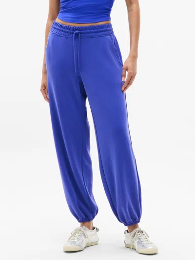 Athleta Seasoft Mid Rise Jogger In Blue