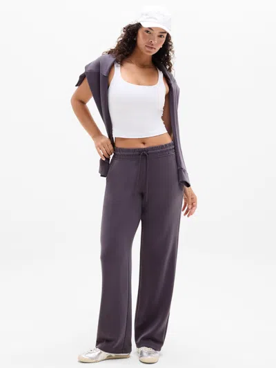Athleta Seasoft Mid Rise Straight Pant In Purple