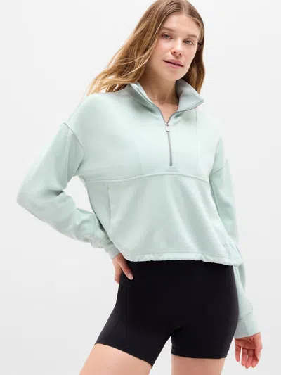 Athleta Seasoft Rib 1/4 Zip Popover