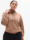 Athleta Seasoft Rib Hoodie In Brown