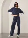 Athleta Seasoft Straight Pant In Navy