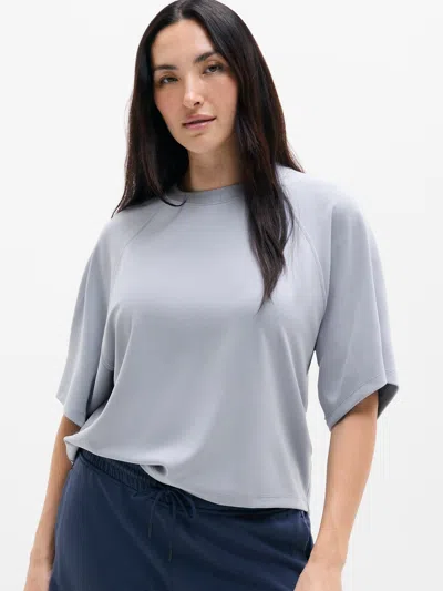 Athleta Seasoft Tee In Blue