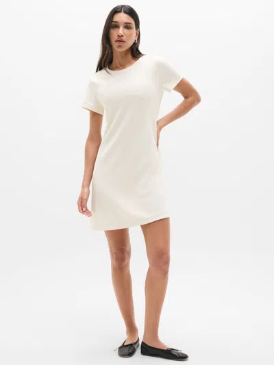 Athleta Seasoft Tee Dress In White