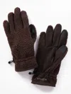 Athleta Sherpa Glove In Brown