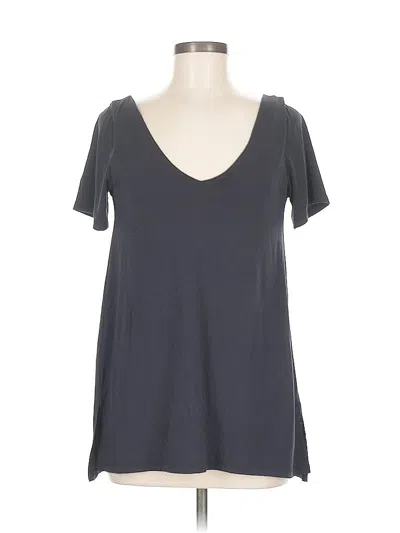 Pre-owned Athleta Short Sleeve T-shirt In Black