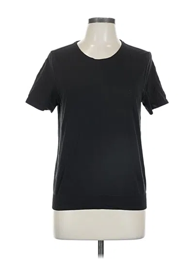 Pre-owned Athleta Short Sleeve T-shirt In Black