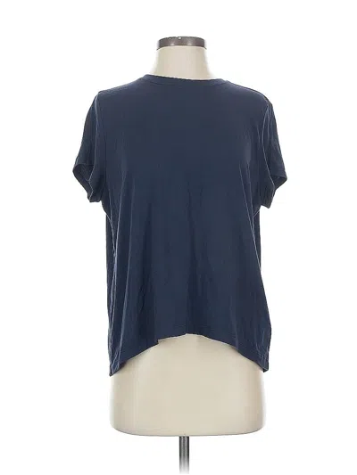 Pre-owned Athleta Short Sleeve T-shirt In Blue