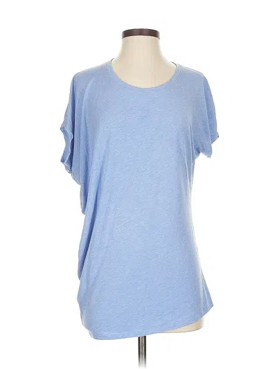 Pre-owned Athleta Short Sleeve T-shirt In Blue