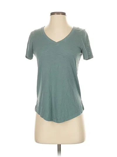 Pre-owned Athleta Short Sleeve T-shirt In Blue