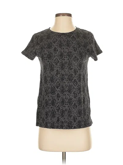 Pre-owned Athleta Short Sleeve T-shirt In Gray