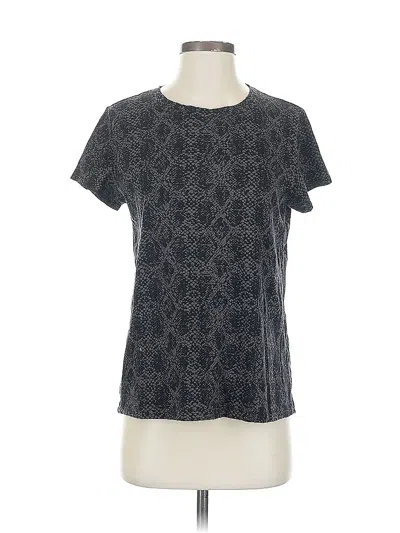 Pre-owned Athleta Short Sleeve T-shirt In Gray