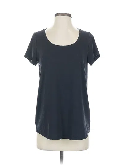 Pre-owned Athleta Short Sleeve T-shirt In Gray