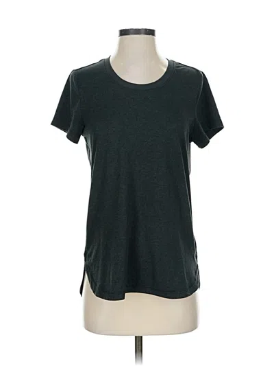 Pre-owned Athleta Short Sleeve T-shirt In Gray