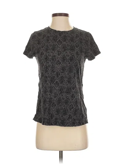 Pre-owned Athleta Short Sleeve T-shirt In Gray