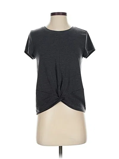 Pre-owned Athleta Short Sleeve T-shirt In Gray