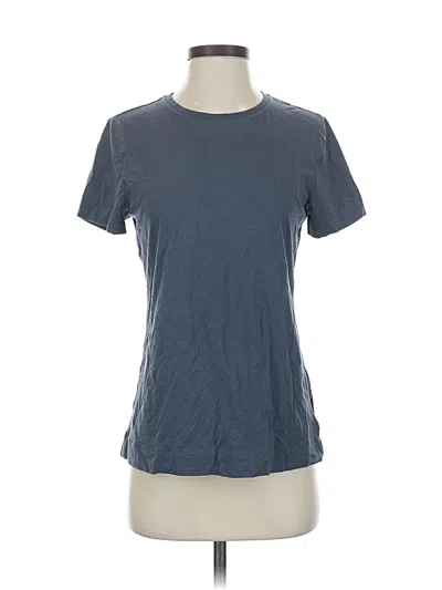 Pre-owned Athleta Short Sleeve T-shirt In Gray