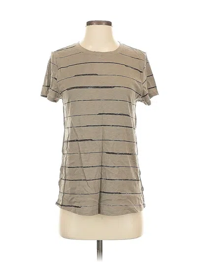 Pre-owned Athleta Short Sleeve T-shirt In Gray