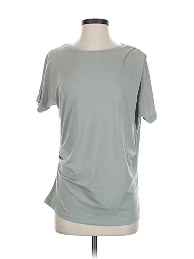 Pre-owned Athleta Short Sleeve T-shirt In Gray