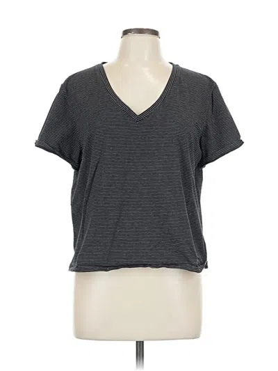 Pre-owned Athleta Short Sleeve T-shirt In Gray