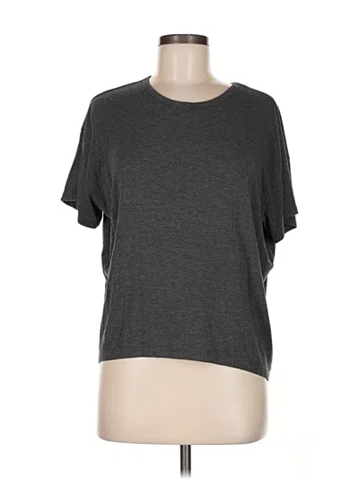Pre-owned Athleta Short Sleeve T-shirt In Gray